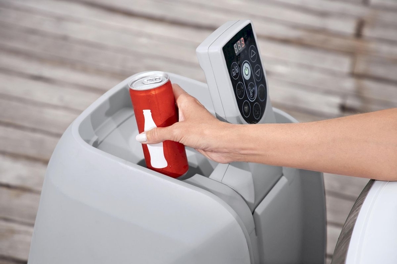 Lay-Z Spa Bahamas Airjet opblaasbare spa - 4 persoons - bekehouder