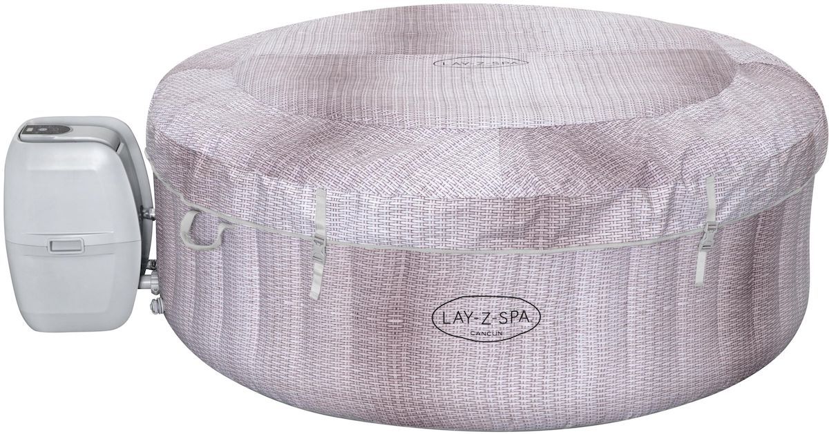 Lay Z Spa Cancun opblaasbare jacuzzi 4 persoons - afgedekt