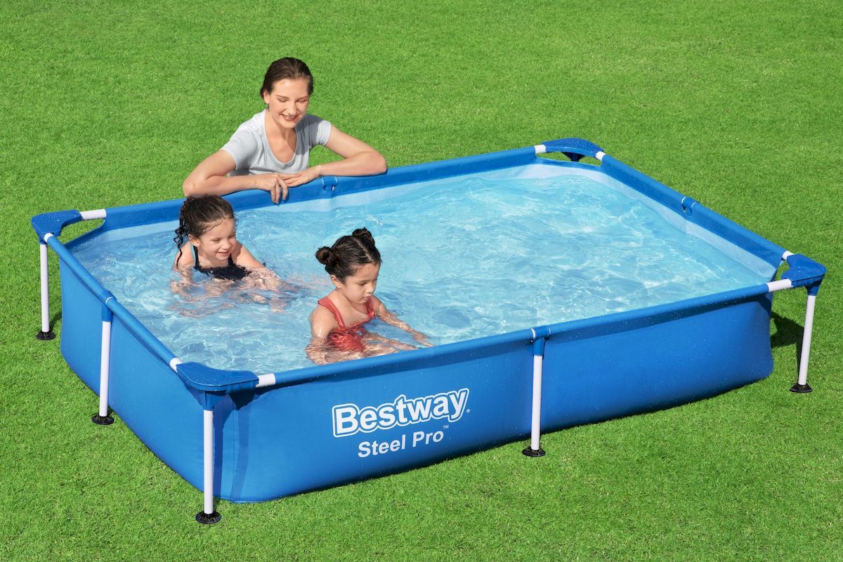 Bestway Steel Pro zwembad - 221 x 150 x 43 cm