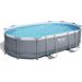 Bestway Power Steel Oval zwembad - 488 x 305 x 107 cm - met filterpomp en accessoires