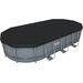 Bestway Power Steel Oval zwembad - 549 x 274 x 122 cm - afdekzeil