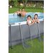 Bestway Power Steel Oval zwembad - 549 x 274 x 122 cm - met filterpomp en accessoires