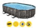 Bestway Power Steel Oval zwembad - 610 x 366 x 122 cm - met filterpomp en accessoires
