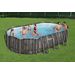 Bestway Power Steel Oval zwembad - 610 x 366 x 122 cm - met filterpomp en accessoires
