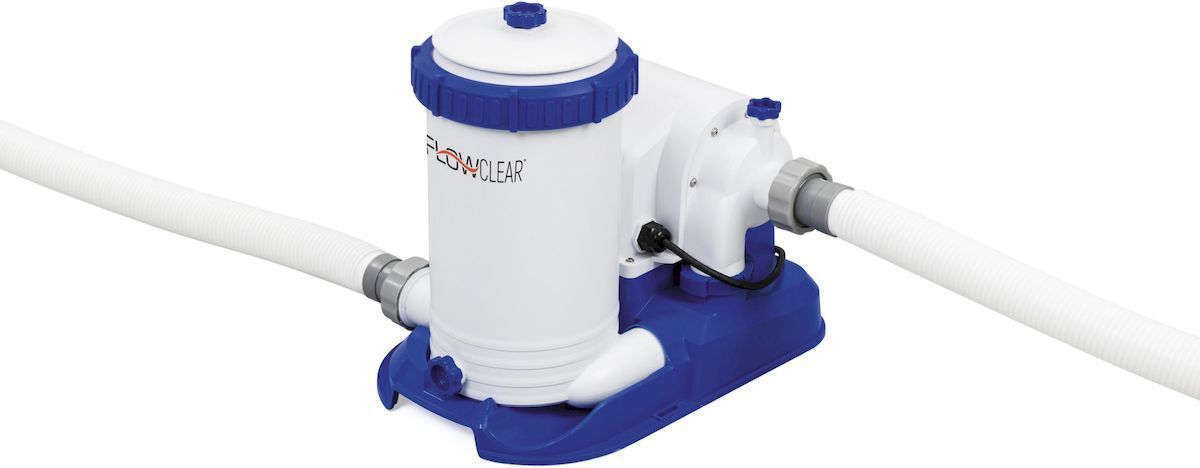 Bestway Power Steel Oval zwembad - 732 x 366 x 122 cm - filterpomp