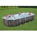 Bestway Power Steel Oval zwembad - 732 x 366 x 122 cm - met filterpomp en accessoires