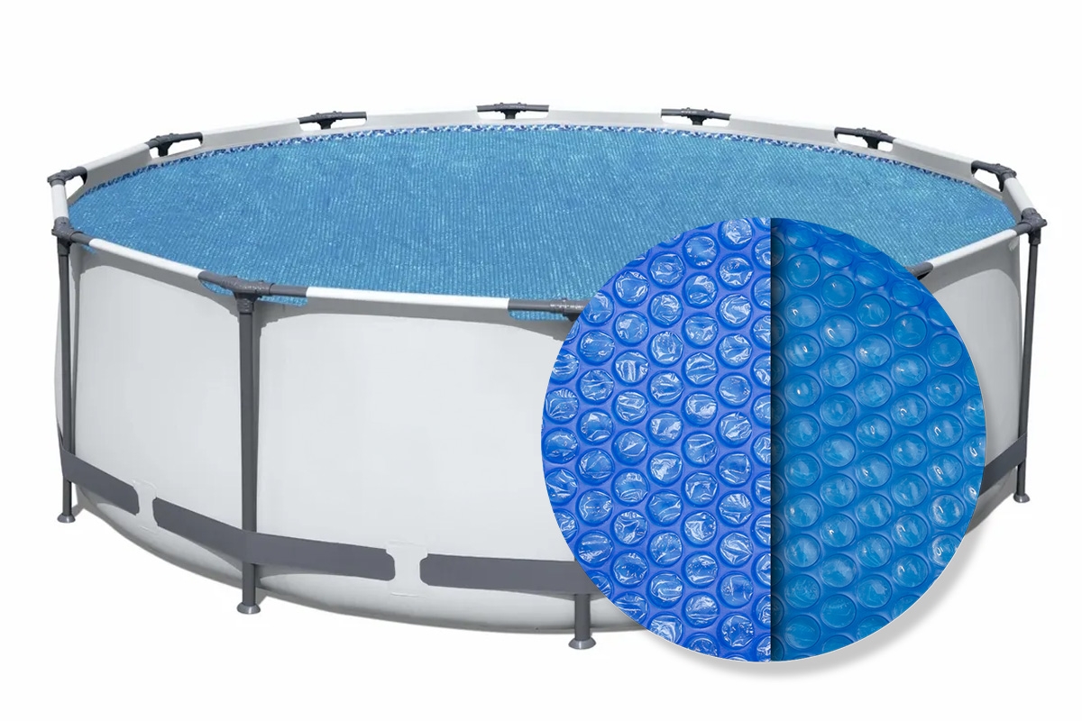 Bestway solar cover rond - 549 cm (zeilmaat 527) - Blauw
