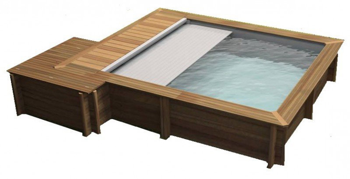 BWT Compact Stadszwembad - 4.20 x 3.50 x 1.33 m - met zandfilterpomp en omkasting