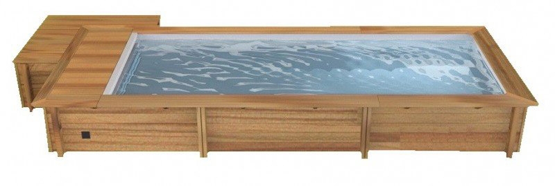 BWT Compact stadszwembad - 6.00 x 2.50 x 1.33 m - met zandfilterpomp en omkasting