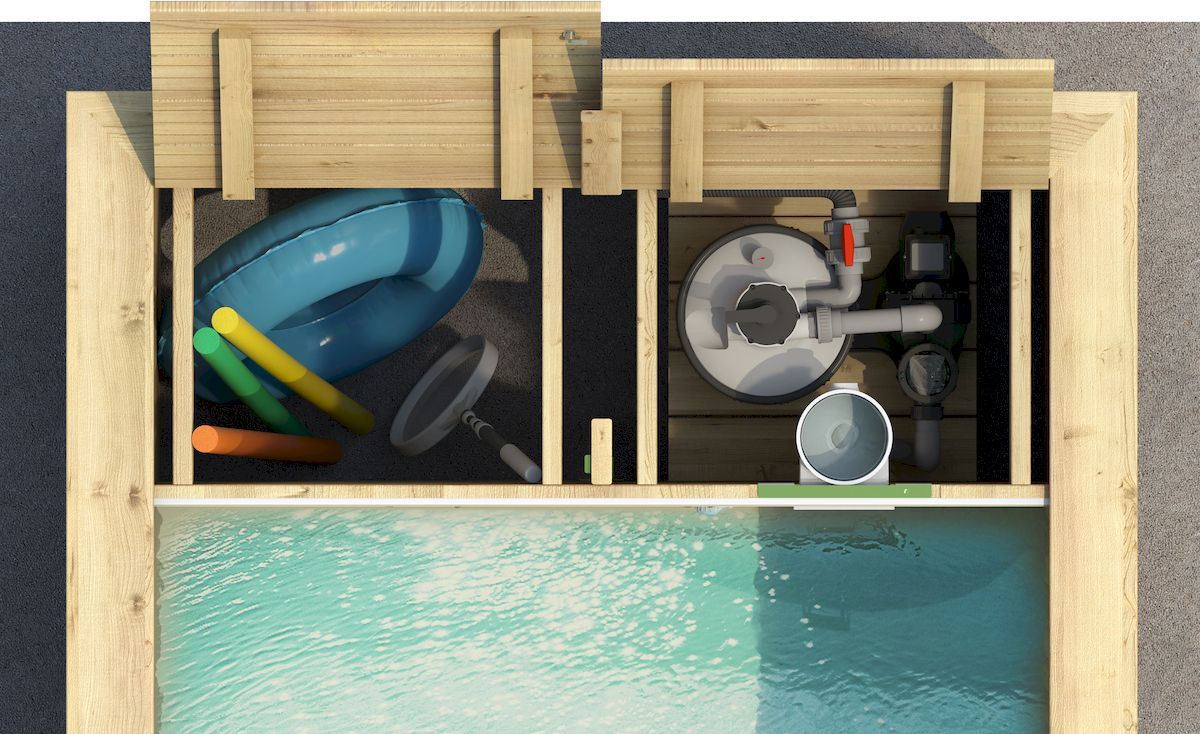 BWT Pool'n Box 6.2 x 2.5 x 1.33 m Stadszwembad