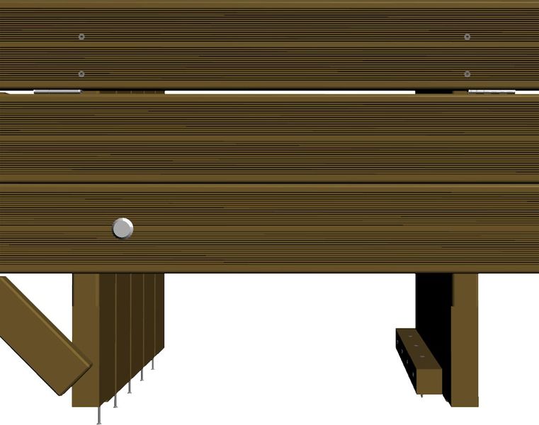 BWT Houten omkasting voor droge kuil Stadszwembad XL