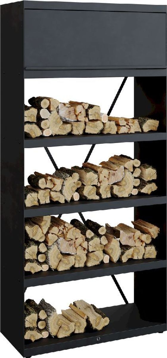 OFYR Wood Storage Black 100