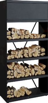OFYR Wood Storage Black 100