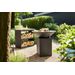 OFYR Wood Storage Black Dressoir Met ofyr vuurschaal en hout