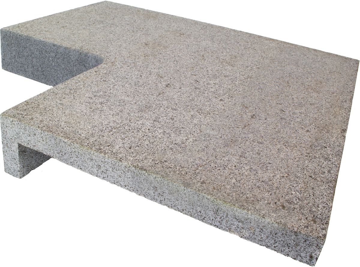 AQS Grey randtegel – hoekstuk
