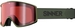 Sinner Sin Valley skibril - Mat Mosgroen - Rode + Roze lens