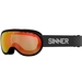 Sinner Vorlage skibril - Mat Zwart - Oranje lens