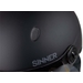 Sinner Titan Visor skihelm - Matte Black - Blauwe lens
ventilatie