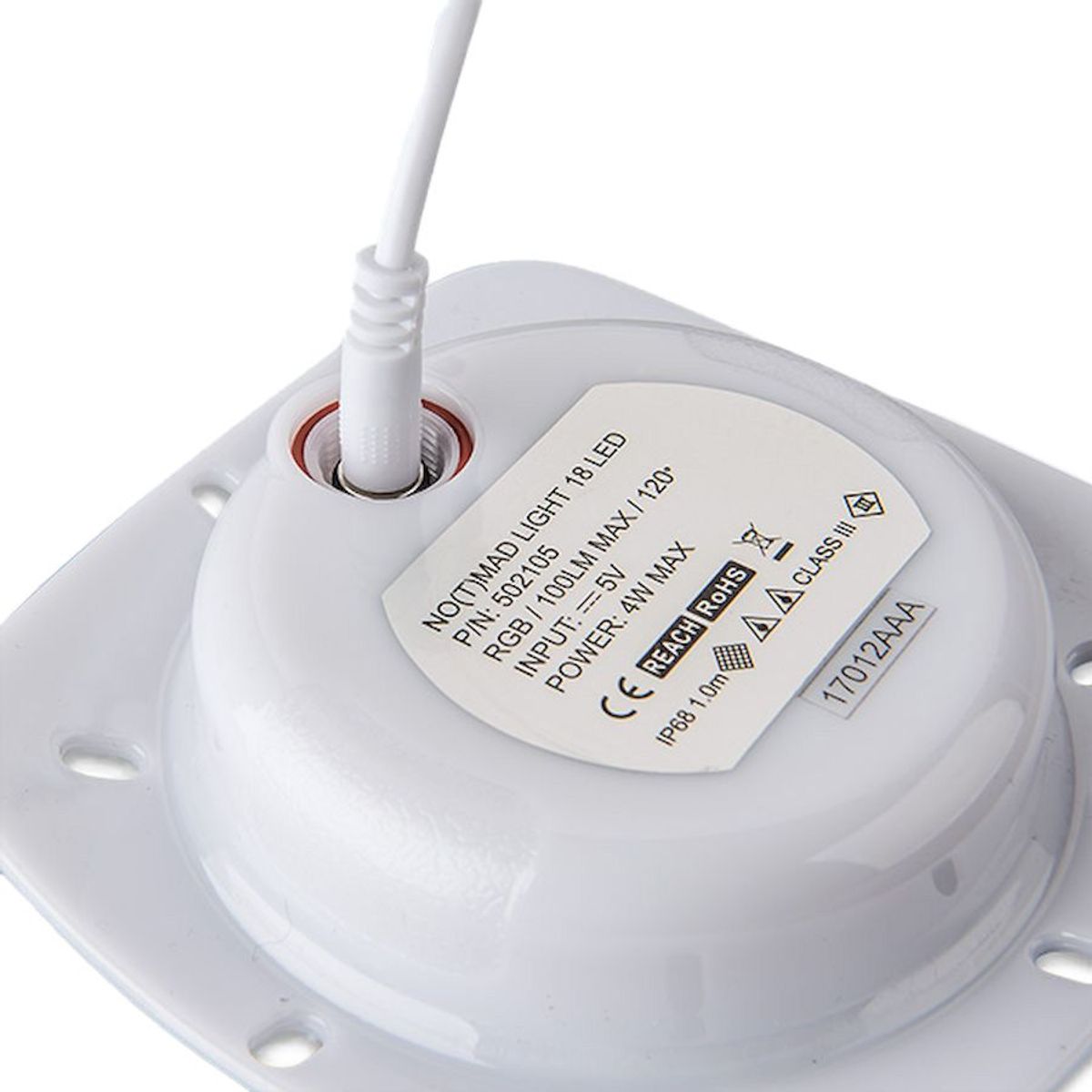 SeaMaid No(t)mad 18 zwembadlamp LED wit aansluiting