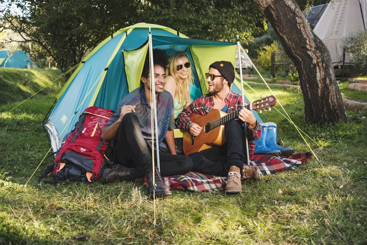 Pavillo Cool Ground 3 koepeltent met luifel