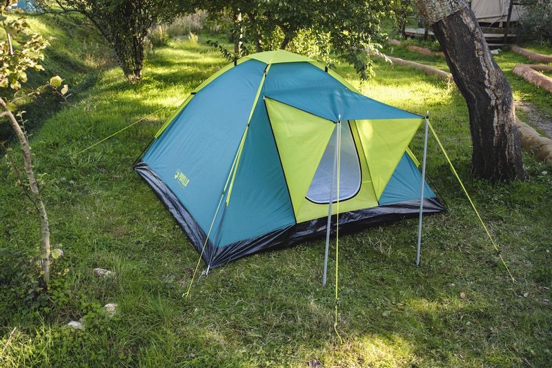 Pavillo Cool Ground 3 koepeltent met luifel