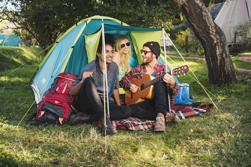 Pavillo Cool Ground 3 koepeltent met luifel