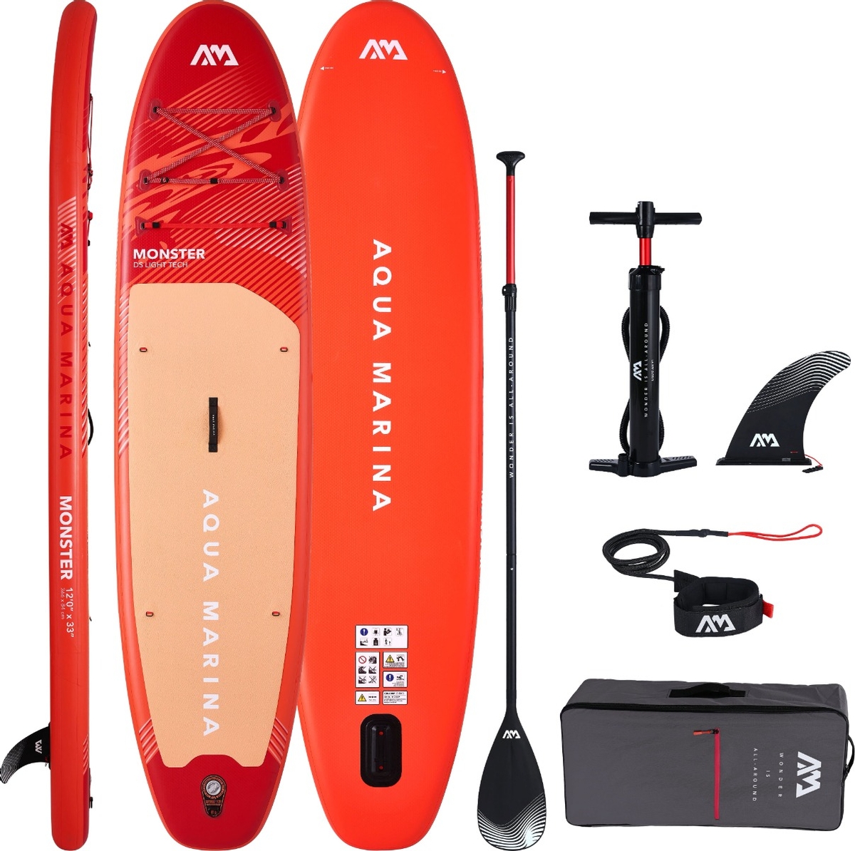 Aqua Marina Monster 2026 opblaasbaar supboard set 
