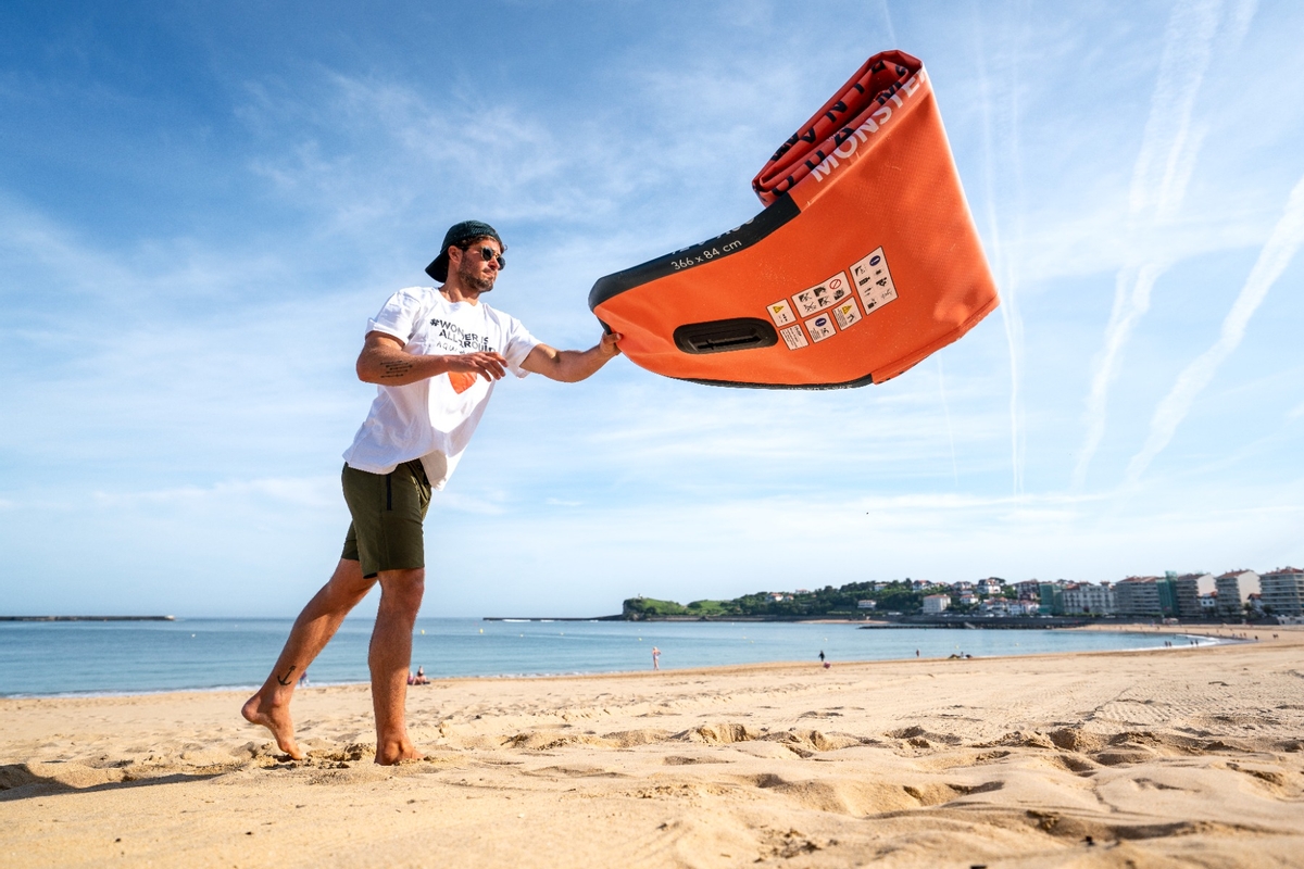 Aqua Marina Monster opblaasbaar supboard set 