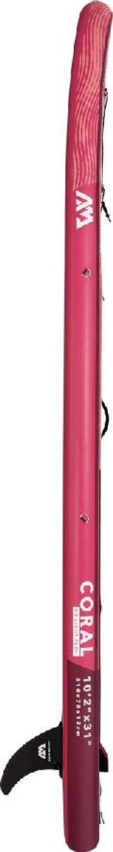 Aqua Marina Coral 2021 opblaasbaar supboard zijkant