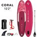 Aqua Marina Coral 2021 opblaasbaar supboard set