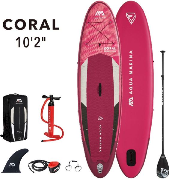 Aqua Marina Coral 2021 opblaasbaar supboard set