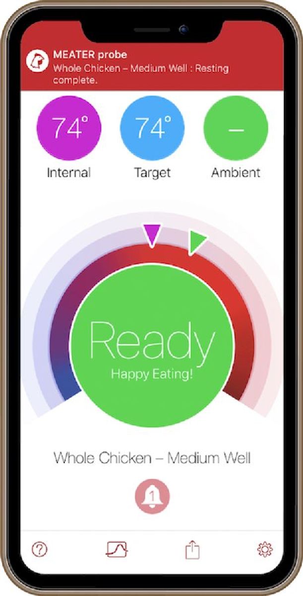 MEATER thermometer app, bbq thermometer, wifi thermometer