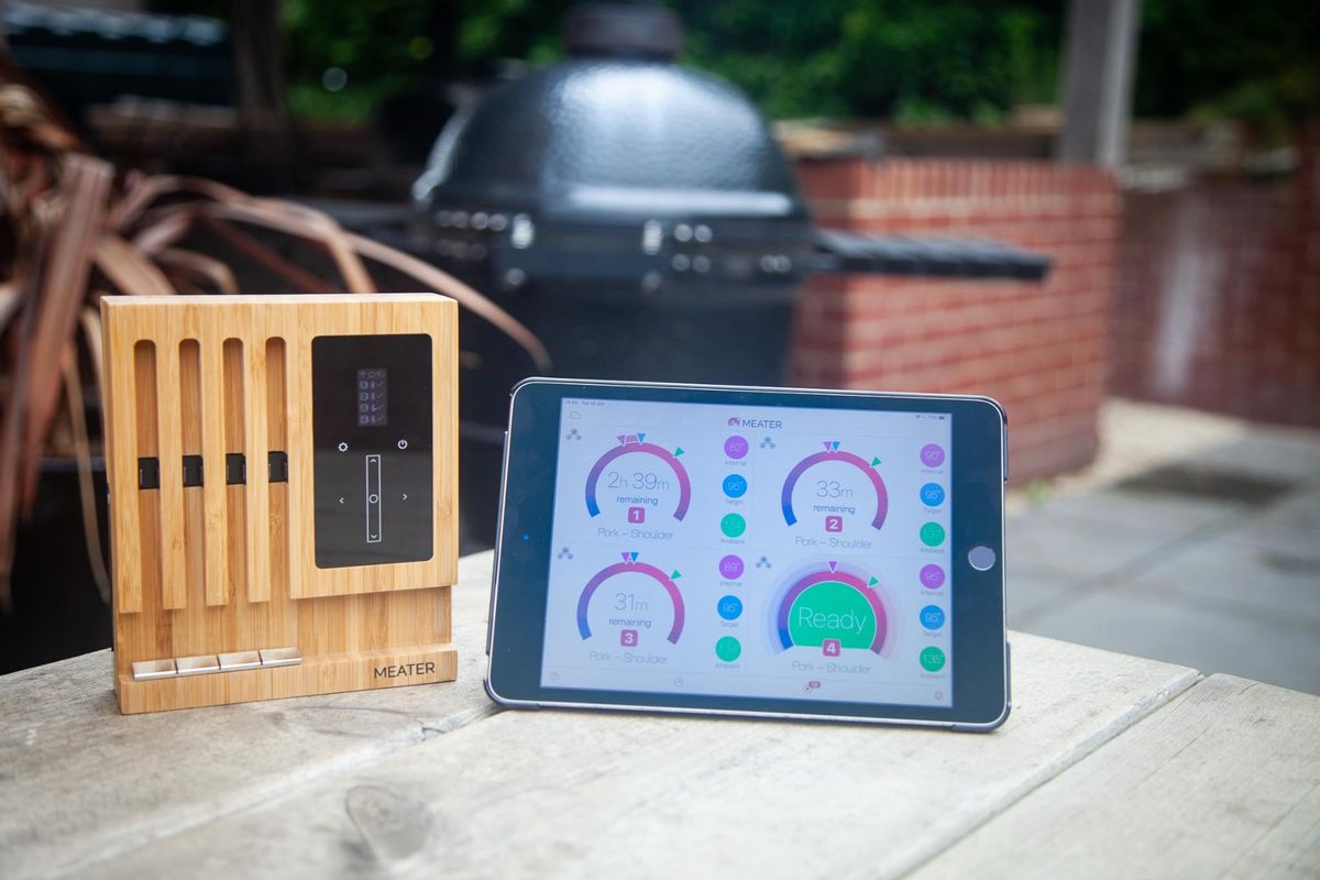 MEATER block thermometter app, beste bbq thermometer,meater link wifi