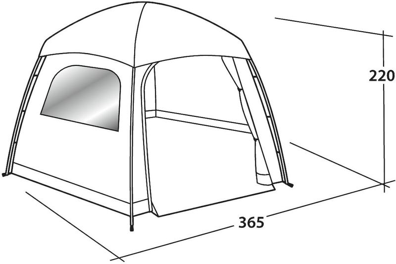 Easy Camp Moonlight Yurt 6 familietent - 6 persoons