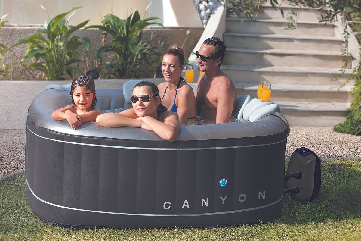 NetSpa Canyon opblaasbare jacuzzi 4 persoons