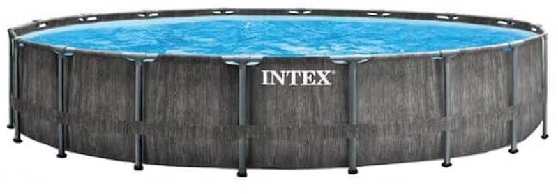 Intex Prism Frame Pool Greywood 549 x 122 cm