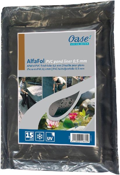 Oase AlfaFol PVC vijverfolie voorverpakt - 0,5 mm - 2 x 3 m