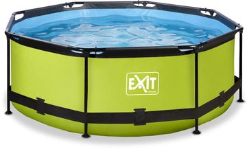 EXIT Lime zwembad - 244 x 76 cm - met filterpomp