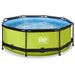 EXIT Lime zwembad - 244 x 76 cm - met filterpomp