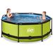EXIT Lime zwembad - 244 x 76 cm - met filterpomp spelende kinderen