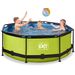 EXIT Lime zwembad - 244 x 76 cm - met filterpomp sfeerbeeld