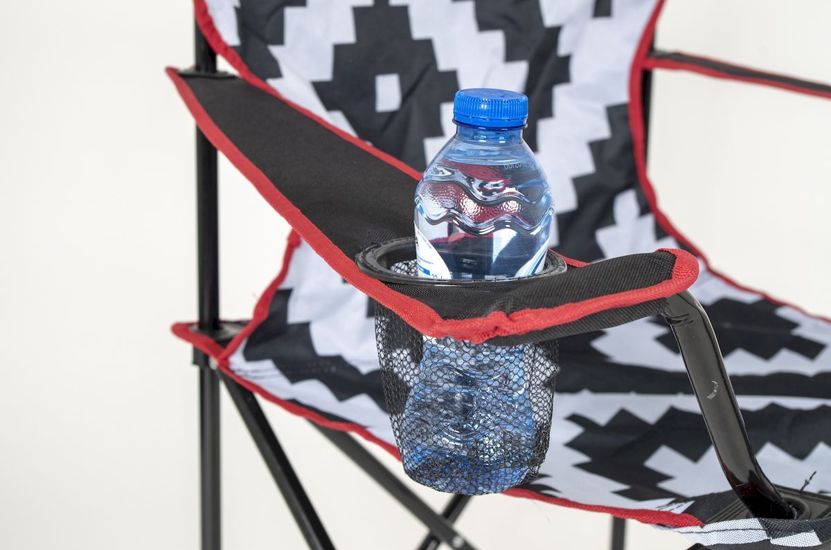 Bo-Camp Urban Outdoor Madison vouwstoel - Zwart/wit