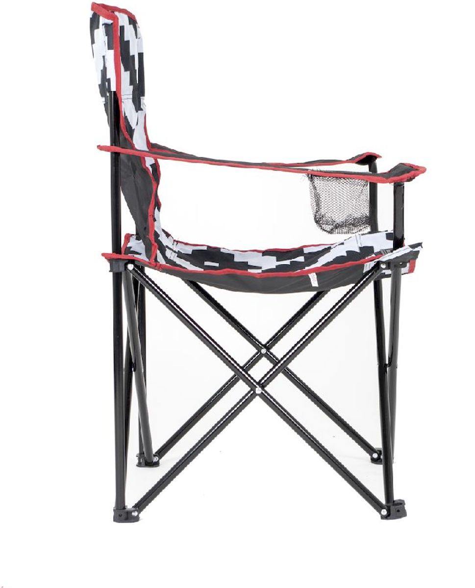 Bo-Camp Urban Outdoor Madison vouwstoel - Zwart/wit