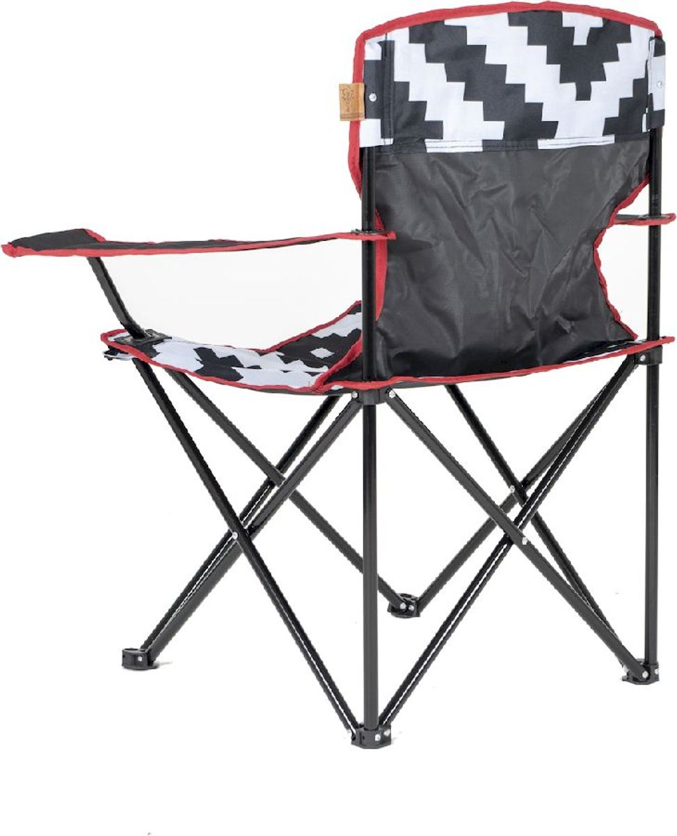 Bo-Camp Urban Outdoor Madison vouwstoel - Zwart/wit