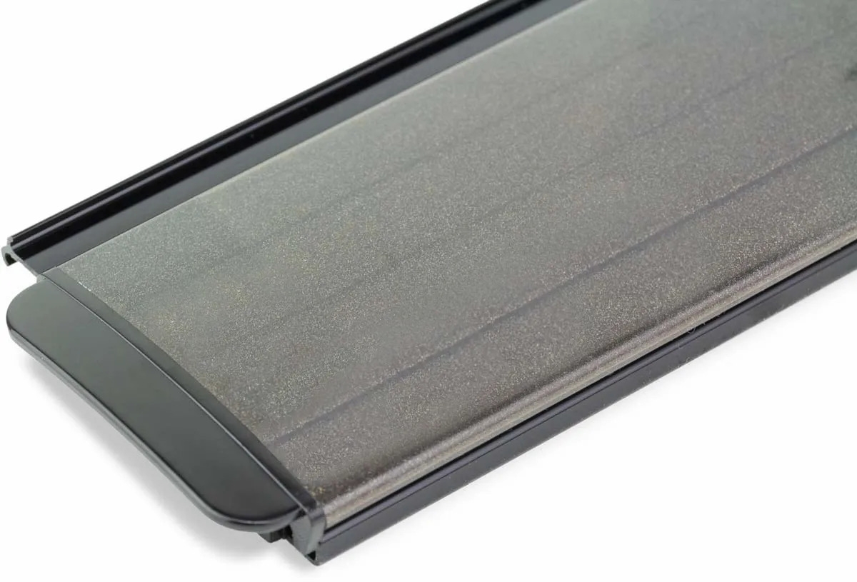 AQS Polycarbonaat lamellenafdekking zwembad - sample kit
