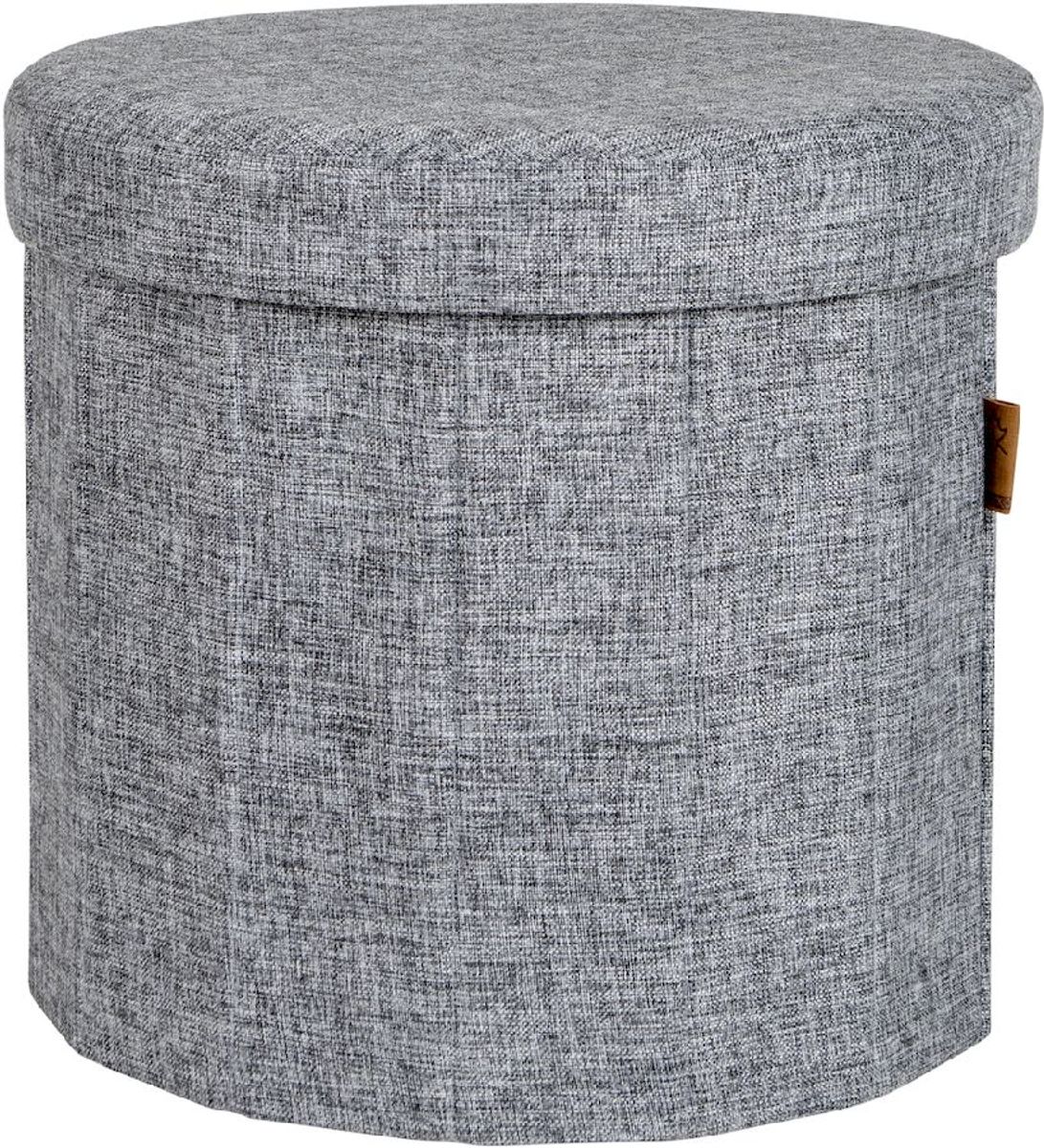 Bo-Camp Urban Outdoor Ottoman Bromley poef - Grijs