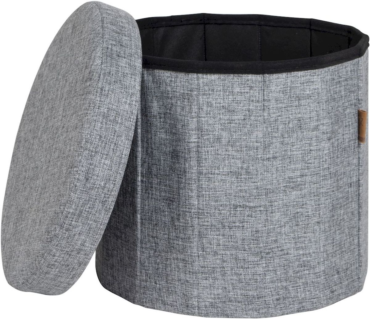 Bo-Camp Urban Outdoor Ottoman Bromley poef - Grijs