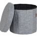 Bo-Camp Urban Outdoor Ottoman Bromley poef - Grijs