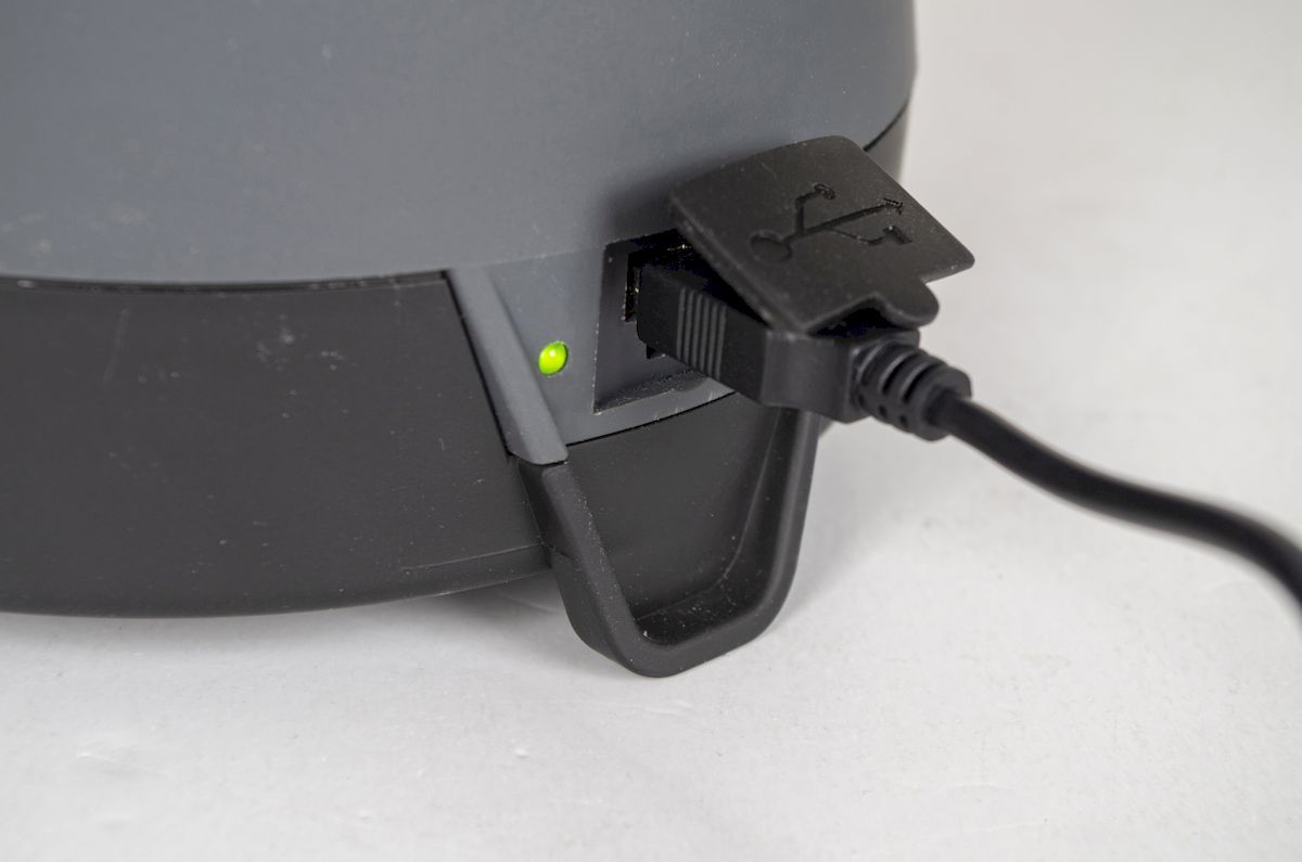 Bo-Camp Photon Tafellamp - Zwart/antraciet