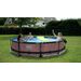 EXIT Wood zwembad - 360 x 76 cm - met filterpomp sfeerbeeld tuin